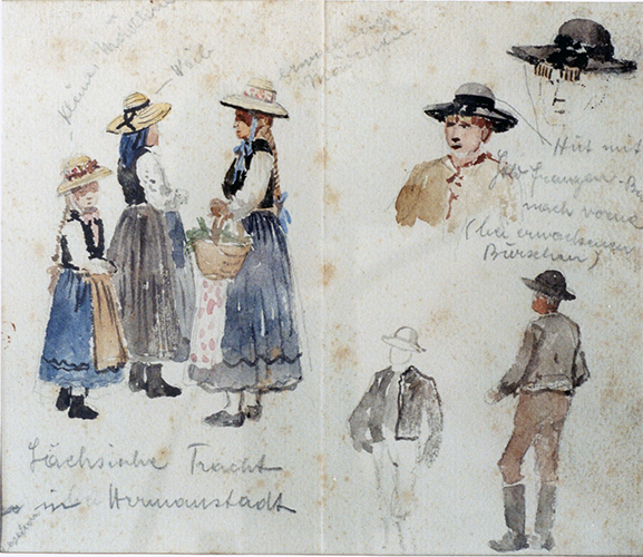Hermannstadt, sächsische Tracht