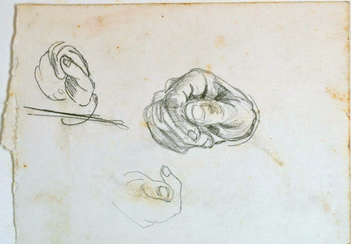 Handstudie, Faust