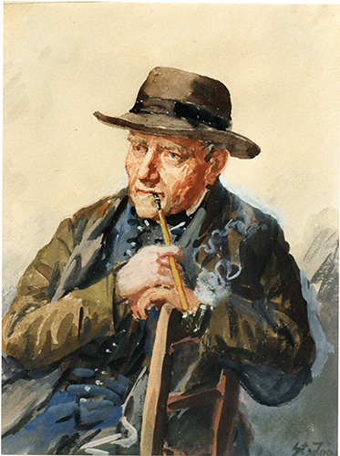 Pfeifenraucher