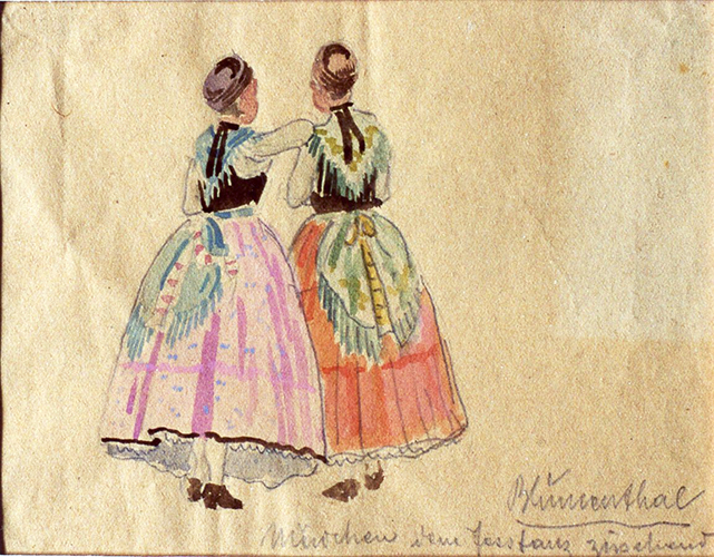 Blumenthal, Trachten