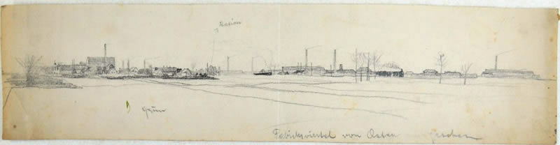 Hatzfeld, Fabriksviertel von Osten