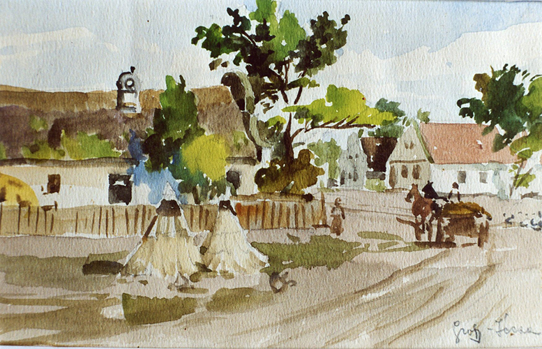 Großjetscha, Dorfrand
