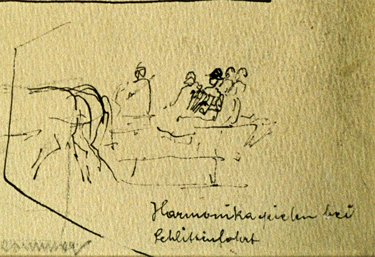 Schlittenfahrt