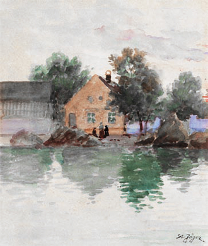 Dorfrand, an der Kaul