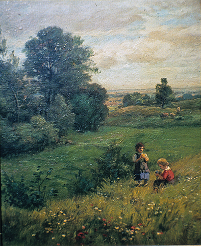 Mädchen auf der Wiese