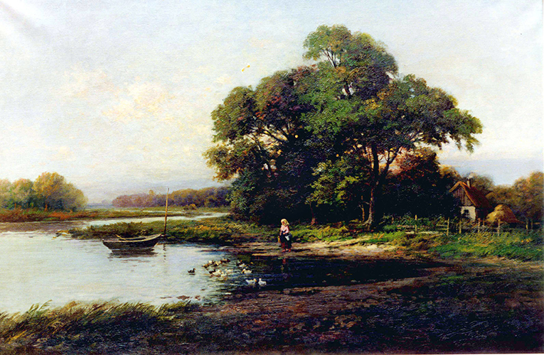 Auenland am Wasserlauf