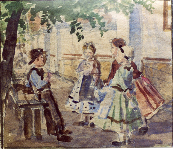 Im Schulhof