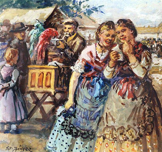 Glückslos vom Leierkastenmann