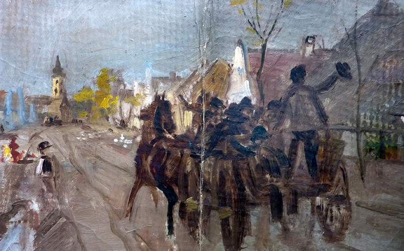 Heimfahrt von der Assentierung