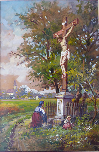 Am Wegkreuz