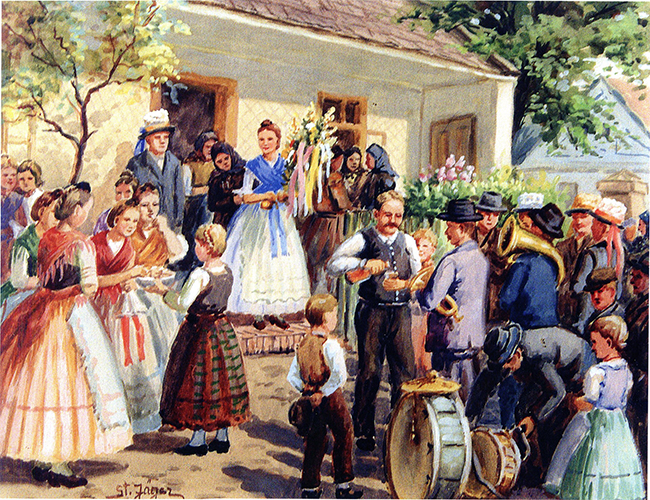 Im Hof der Vortänzerin