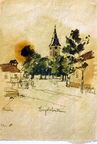 Engelsbrunn, Dorfplatz
