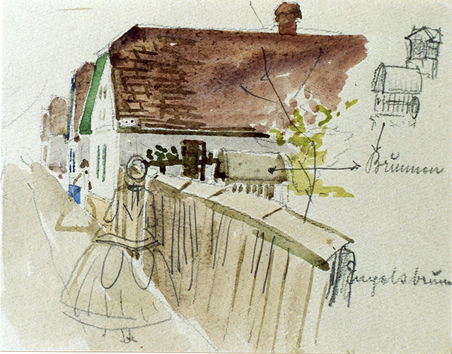 Engelsbrunn, Dorfstraße
