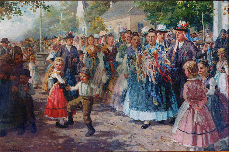 Lovrin, Kirchweihzug