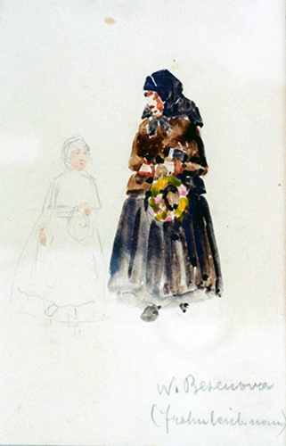 Neubeschenowa, Frauentracht