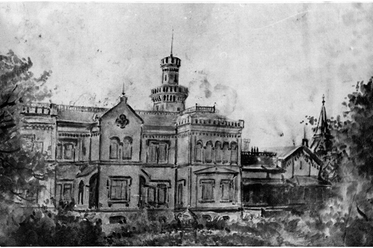 Hatzfeld, Schlossanlage "Csitó"