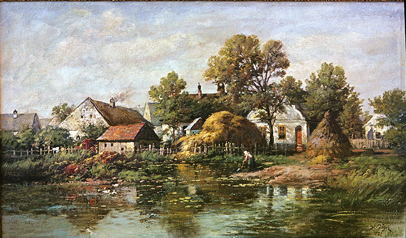 Dorfrand mit Kaul