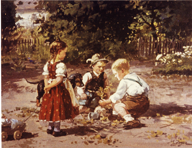 Spielende Kinder