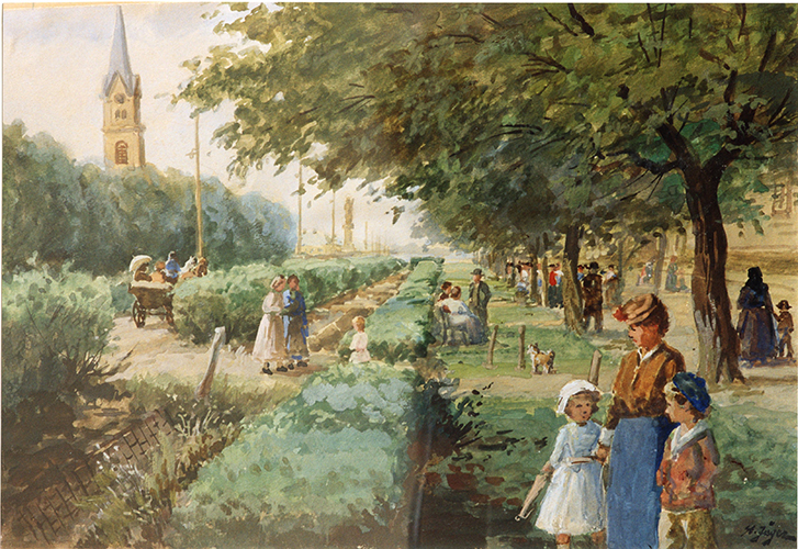 Hatzfeld, Zentrum