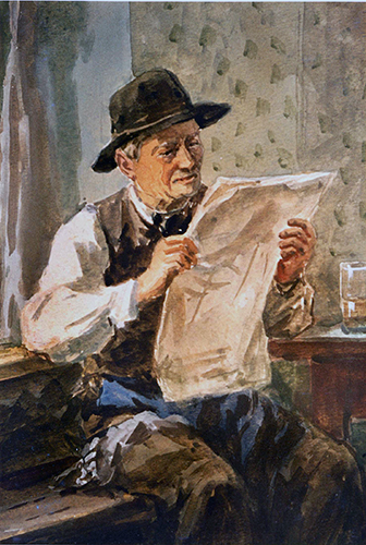 Der Zeitungsleser