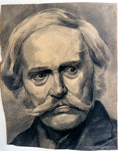 Mann mit Schnauzer