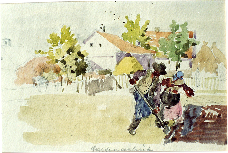 Gartenarbeit