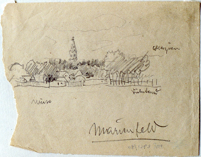 Marienfeld, Dorfrand