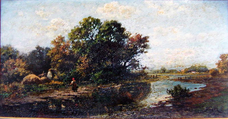 Auenland am Wasserlauf