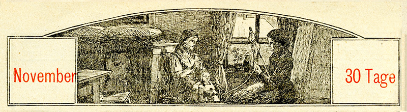 Monatsvignette – November