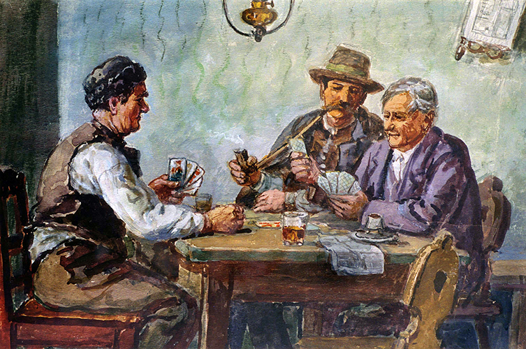 Kartenspieler