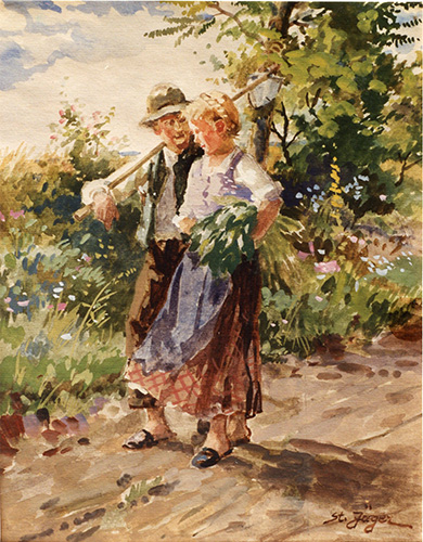 Heimkehr vom Feld