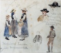 Hermannstadt, sächsische Tracht - WK:1014