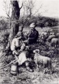 Rumänisches Hirtenpaar - WK:0490