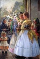Kirchweihmädchen im Tanzsaal - WK:0587