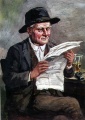 Der Zeitungsleser - WK:0369