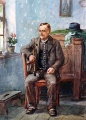 Bauer in der Stube - WK:0162