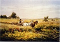 Weizenflur mit Pferdewagen - WK:0103