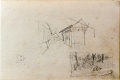 Hinterhof mit Brunnen - WK:1845