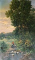 Gänseliesel am Teich - WK:0066