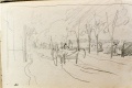 Pferdewagen auf der Landstraße - WK:1825