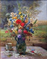 Feldblumen und Kaffeetasse - WK:0752