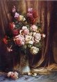 Rosen in einer Porzellanvase - WK:0789
