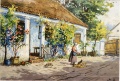 Hausgang mit Pfeiler - WK:1697