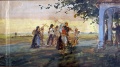 Heimkehr beim Abendsegen - WK:0891