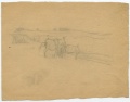 Pferd am Wagen auf dem Feld - WK:2015