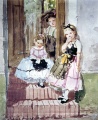 Kinder im Gassentürchen - WK:0041
