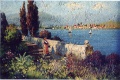 Frau am Seeufer - WK:1048