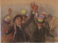 Kirchweihbuben, Einladen zum Fest - WK:1930