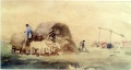 Erntewagen mit Ochsengespann - WK:1782