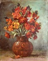 Goldlack in brauner Vase - WK:1058